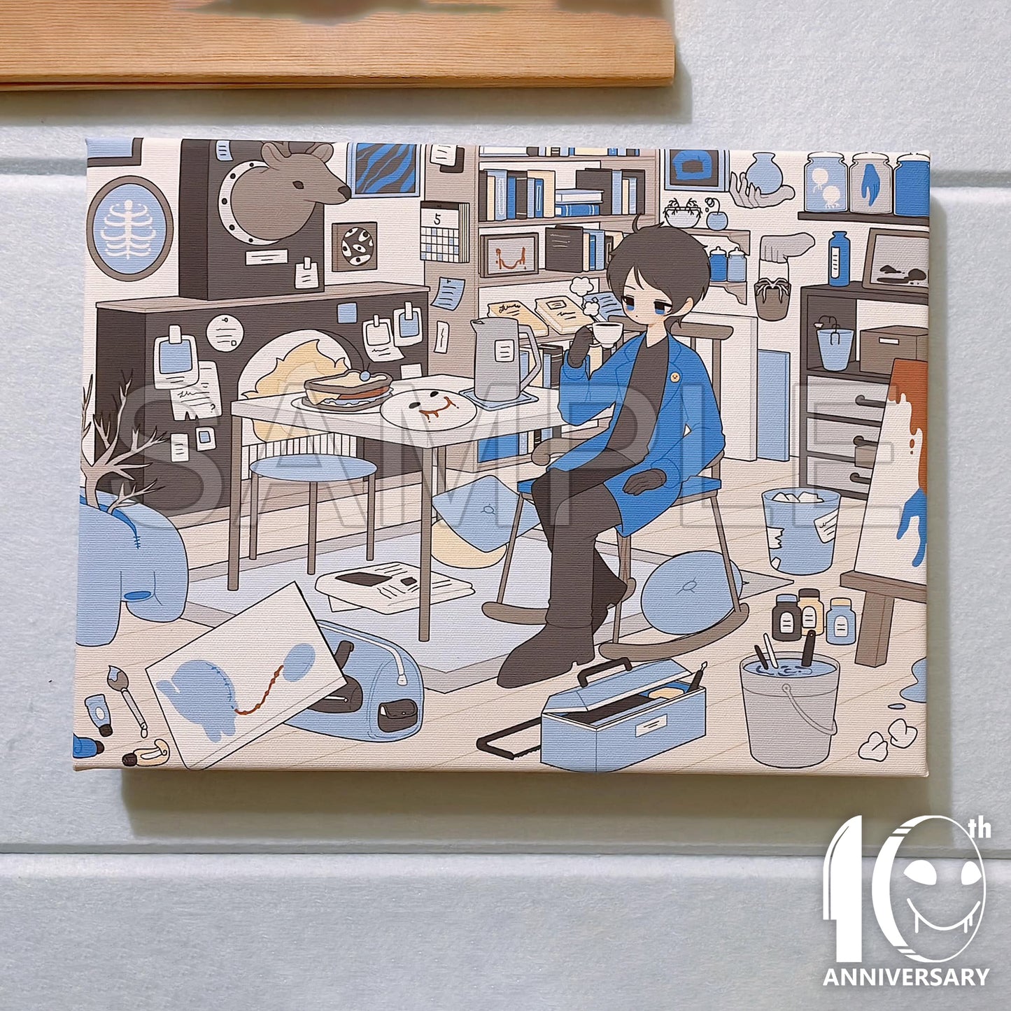 血腥畫家無框畫