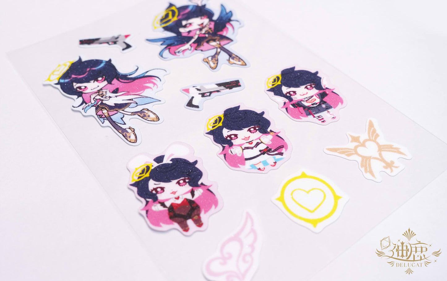 DeluCat Sticker