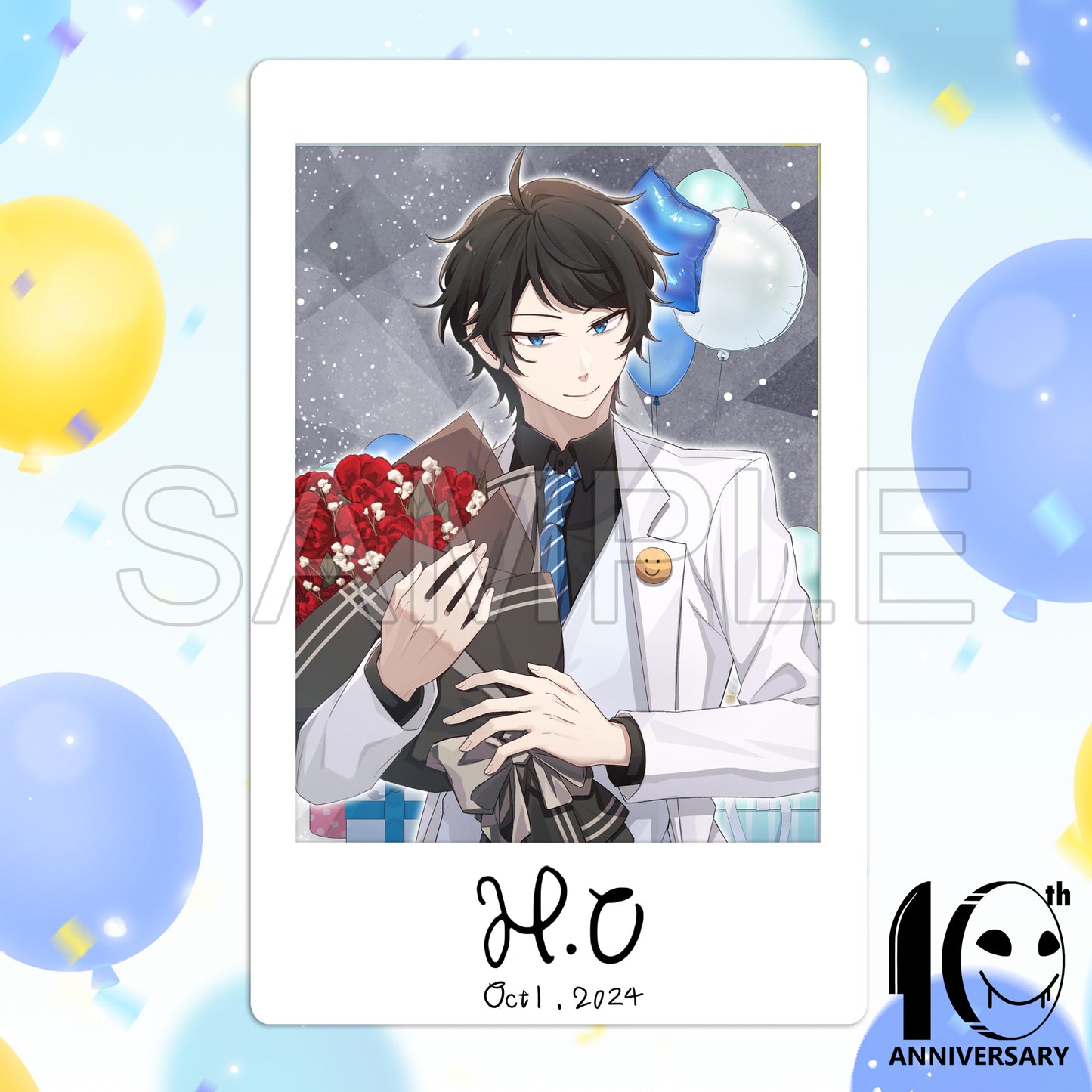 血腥畫家10周年拍立得造型明信片