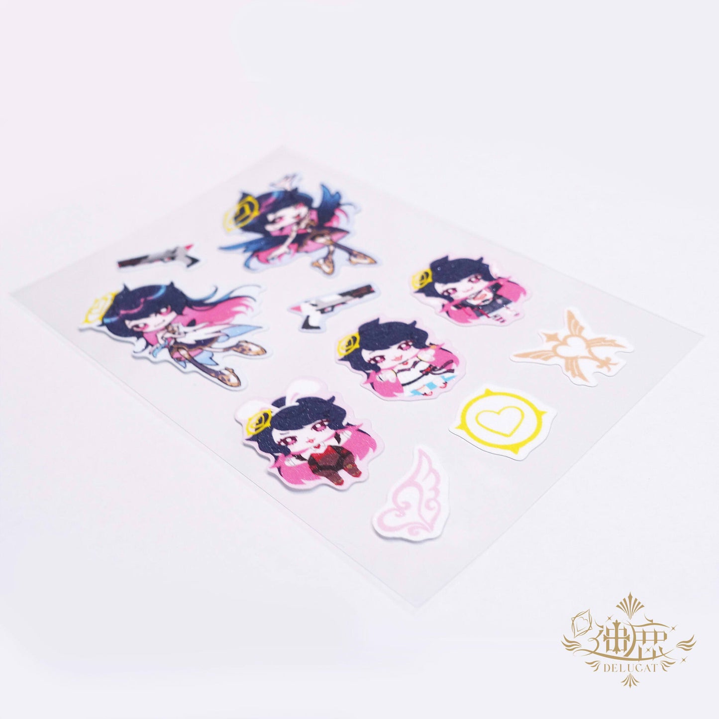 DeluCat Sticker
