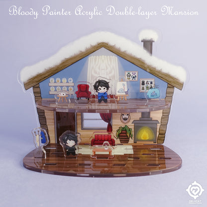 血腥畫家壓克力雙層豪宅