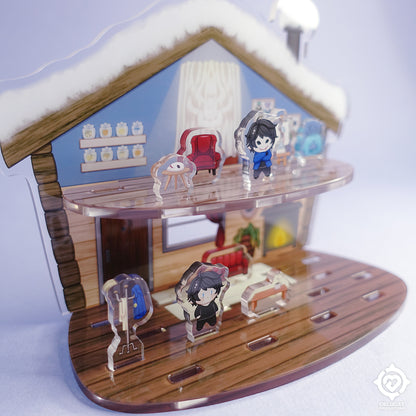 血腥畫家壓克力雙層豪宅