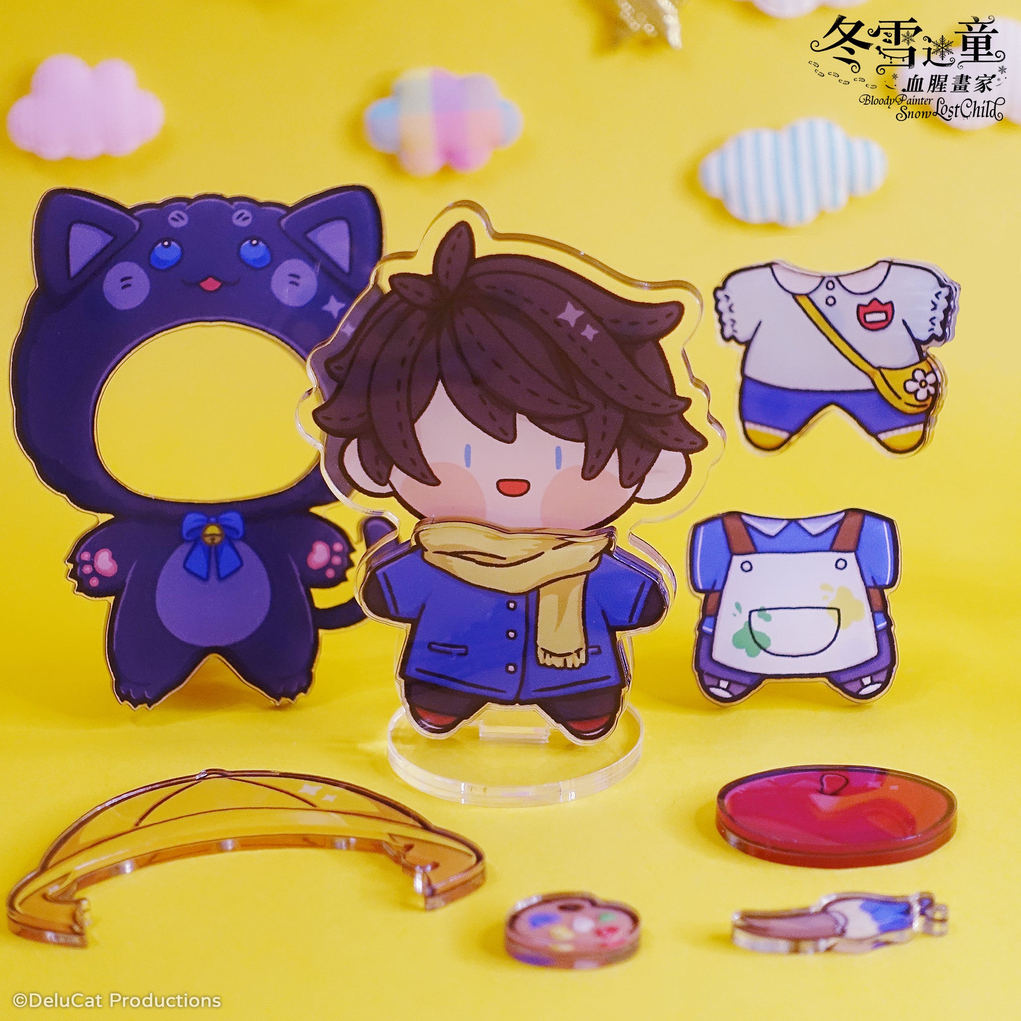 血腥畫家《冬雪迷童》壓克力換裝立牌 – DeluCat Official Store