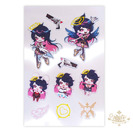 DeluCat Sticker