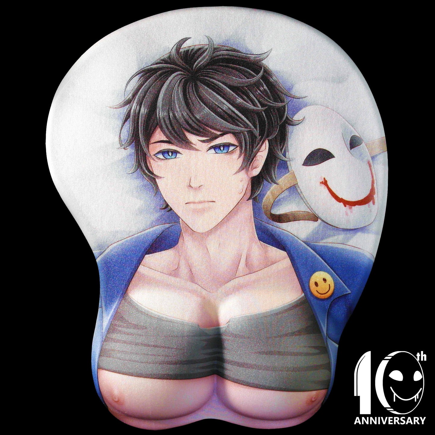 Bloody Painter Chest Muscle Mouse Pad