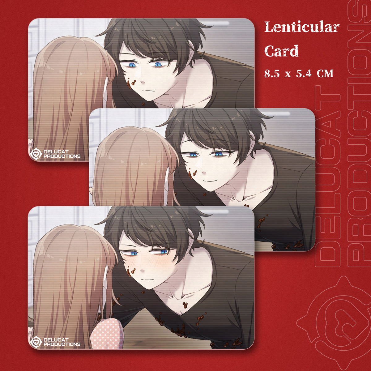 Bloody Painter Lenticular Card Blind Box (3 Types) – DeluCat Official Store